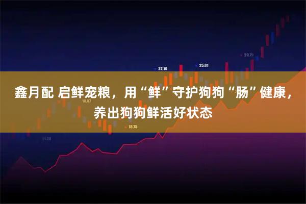 鑫月配 启鲜宠粮，用“鲜”守护狗狗“肠”健康，养出狗狗鲜活好状态