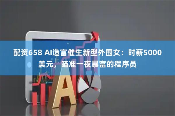 配资658 AI造富催生新型外围女：时薪5000美元，瞄准一夜暴富的程序员
