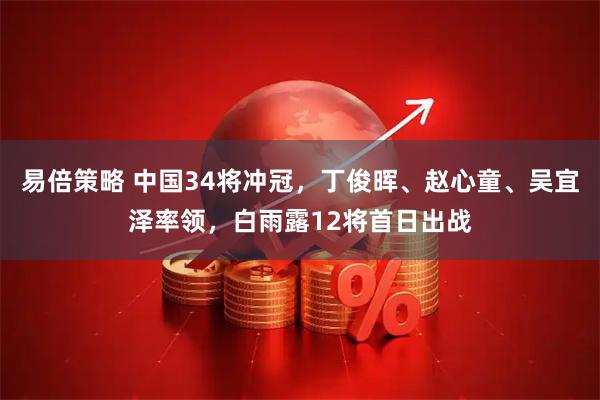 易倍策略 中国34将冲冠，丁俊晖、赵心童、吴宜泽率领，白雨露12将首日出战
